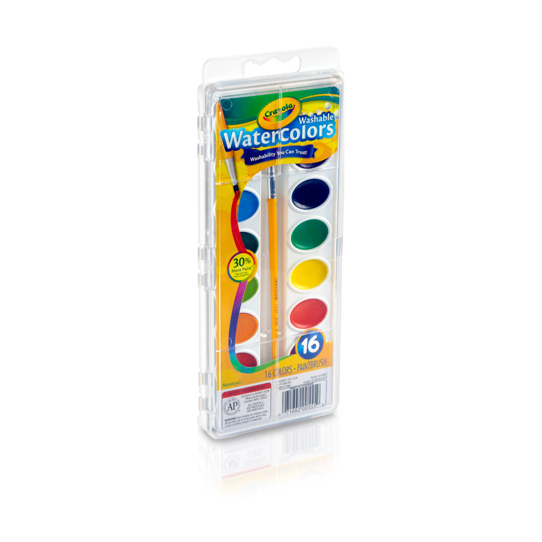 16 ct Paint with Plastic Handled ColorWaves
