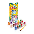 18 ct Paint Pots with Brush, C ColorWaves
