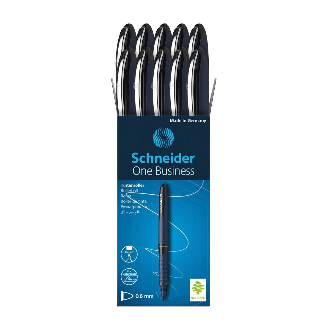 Schneider One Business 0.6 Mm Rollerball Pen  Blue Color Schneider