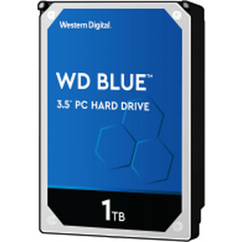 1Tb Wd Blue Desktop Hard Disk Drive - 7200 Rpm Sata 6Gb/S 64Mb Cache 3.5 Inch - (Wd10Ezex) ColorWaves