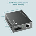 TP-Link (MC200CM) Gigabit Multi-Mode Media Converter - UPC / LAN TP-Link