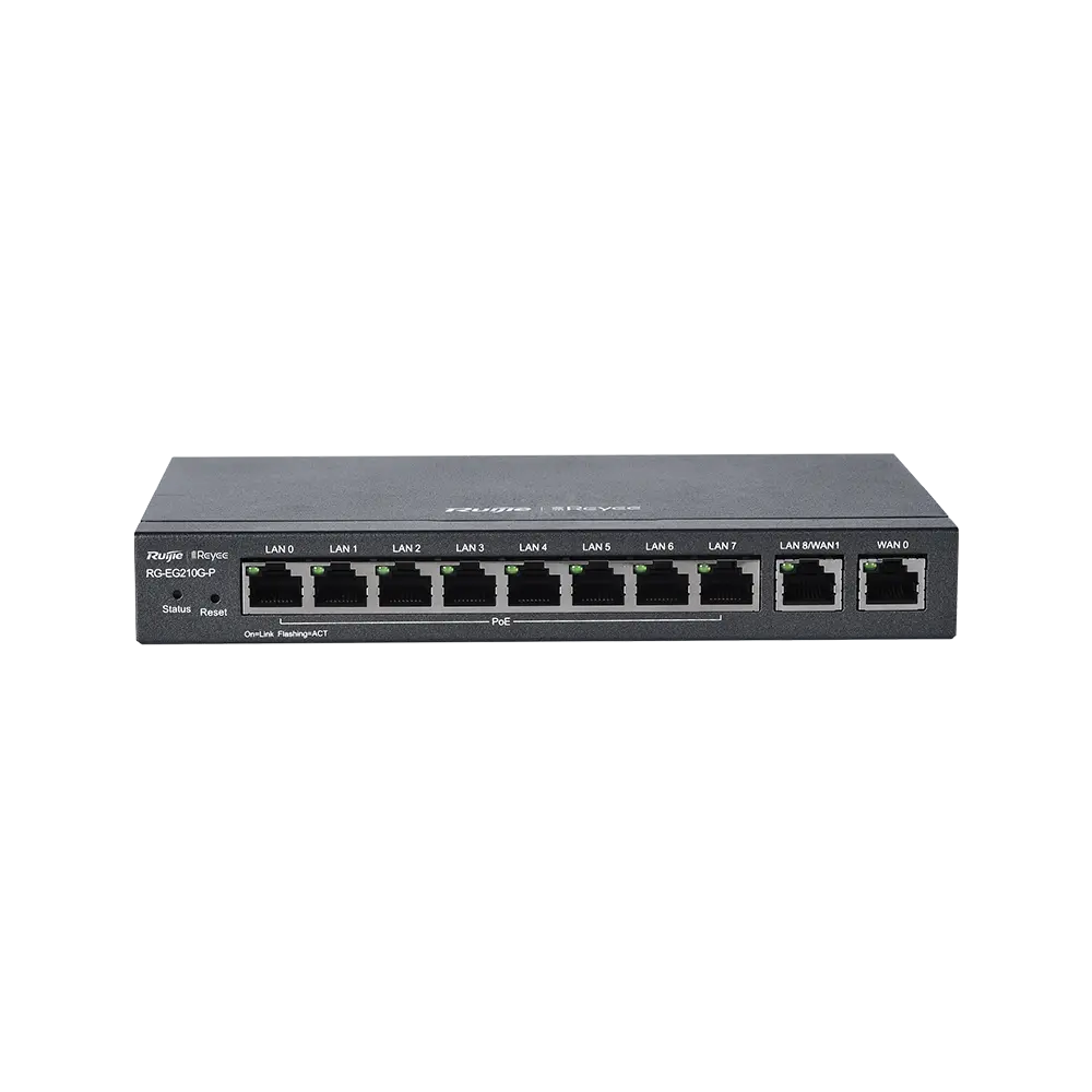 Ruijie Cloud Managed Poe Router Rg-Eg210G-P Ruijie