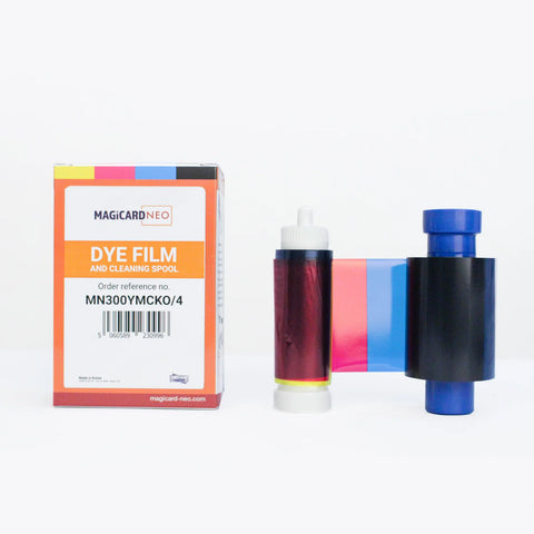 Magicard Neo Dye film And Cleaning Spool (MN300YMCKO/4) ColorWaves