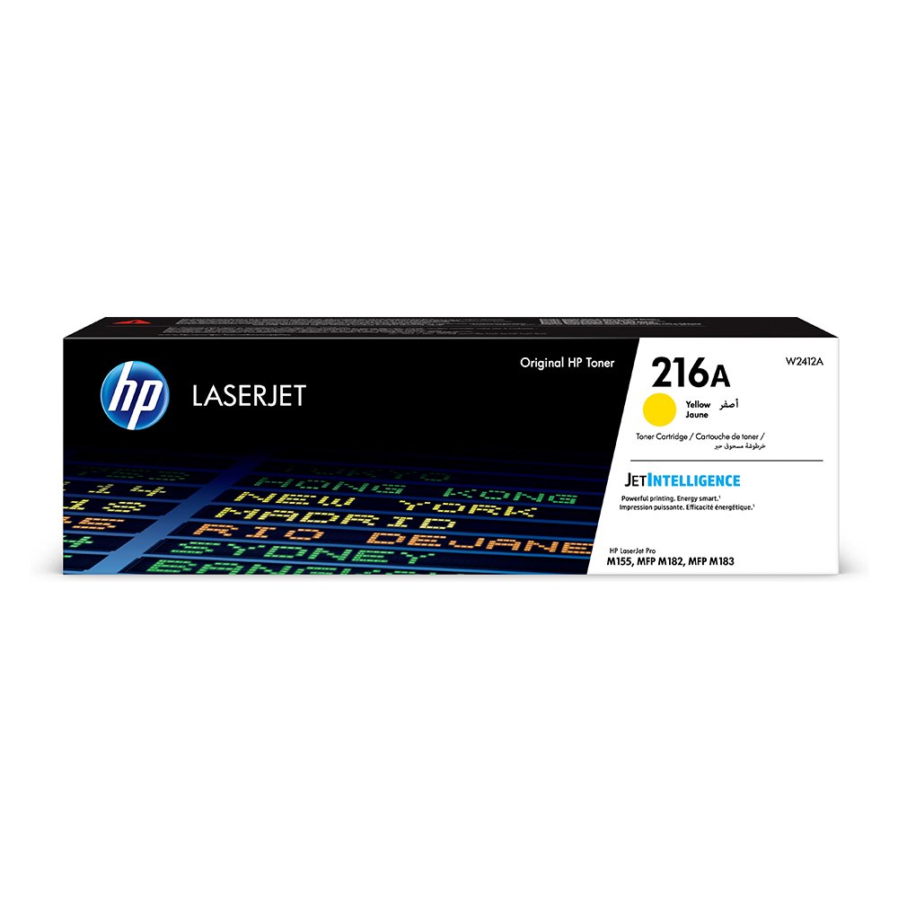 HP 216A Yellow Original LaserJet Toner Cartridge (W2412A) HP