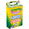 24 CT CONFETTI CRAYONS ColorWaves