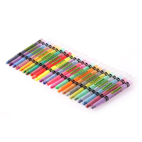 24 CT TWISTABLES SPECIAL EFFECT CRAYONS ColorWaves
