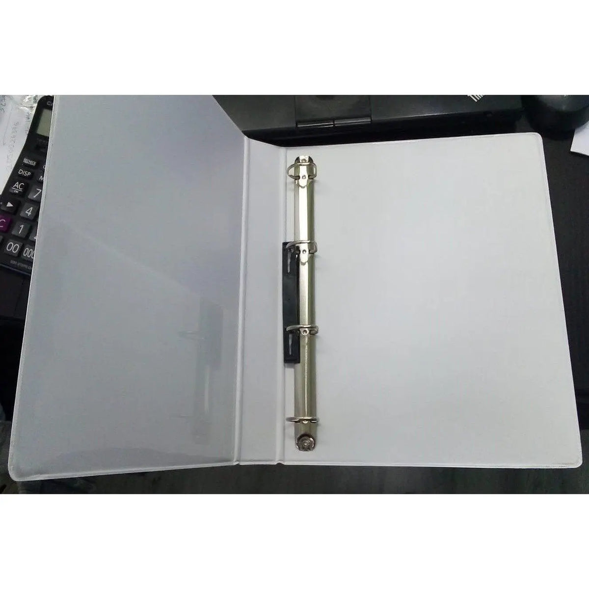 25Mm Pvc 4D White Ring File Alba Rado ColorWaves