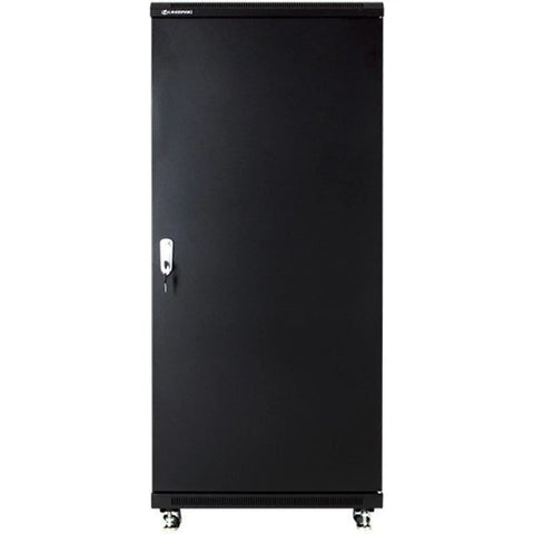 27U 600 X 800 Freestanding Network Cabinet With Fan Pdu ColorWaves