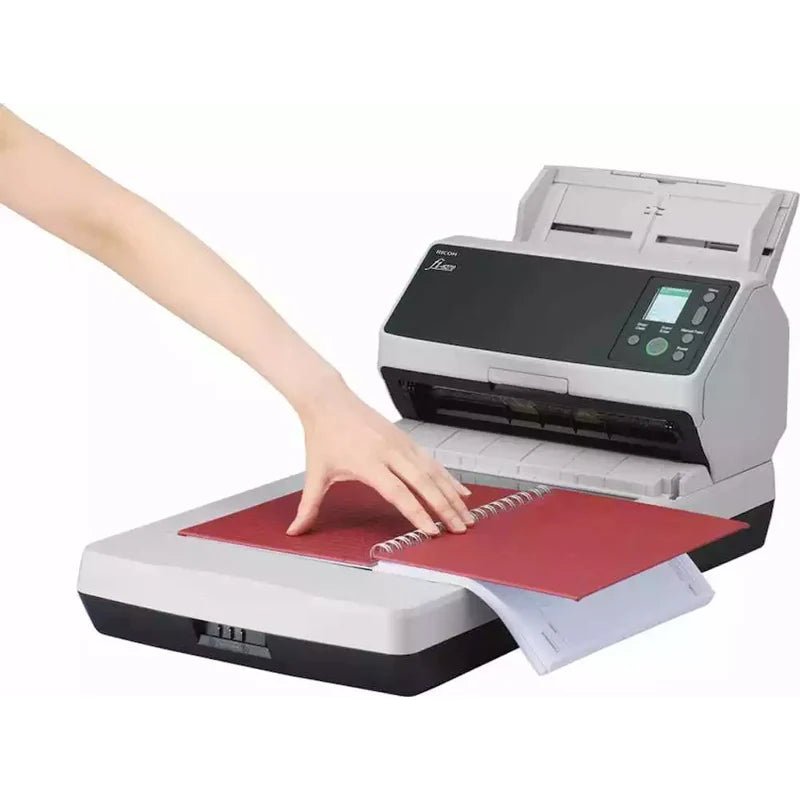 Ricoh Fi-8270 - 70ppm / 600dpi / A4 / USB / LAN / Flatbed ADF Scanner Ricoh