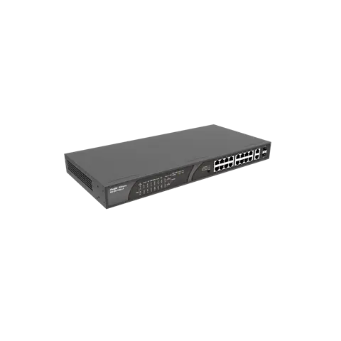Reyee 16-Port 10/100Mbps Desktop Unmanaged Poe Switch Rg-Es118S-Lp Ruijie