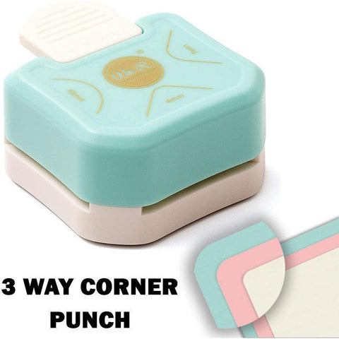 3 Way Corner Paper Punch ColorWaves