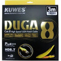 Kuwes DUGA Cat.8 Patch Cord LAN Network Cable Up To 40Gbps Kuwes