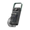 30,000mAh Power Bank Green Lion Solar Max Portable Charger - Black Green Lion