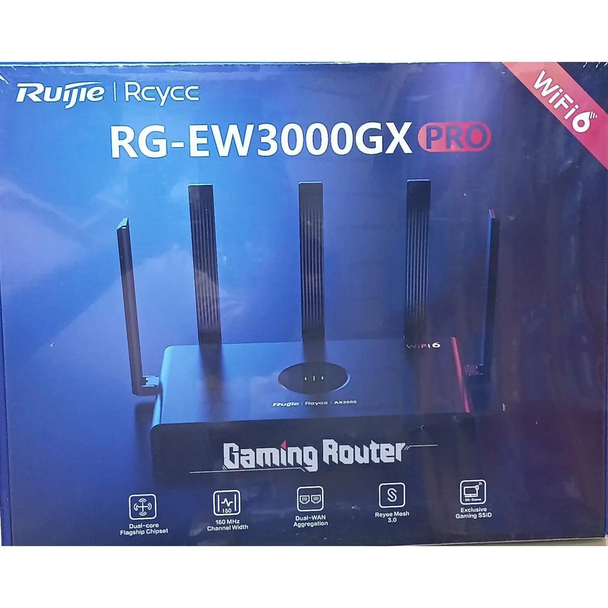 RG-EW3000GX PRO 3000M Wi-Fi 6 Dual-band Gigabit Gaming Router Ruijie