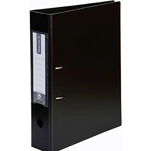 PVC Box File Broad Black ColorWaves