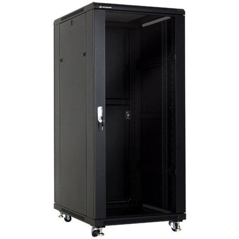 32U 600 X 800 Freestanding Network Cabinet With Fan Pdu ColorWaves