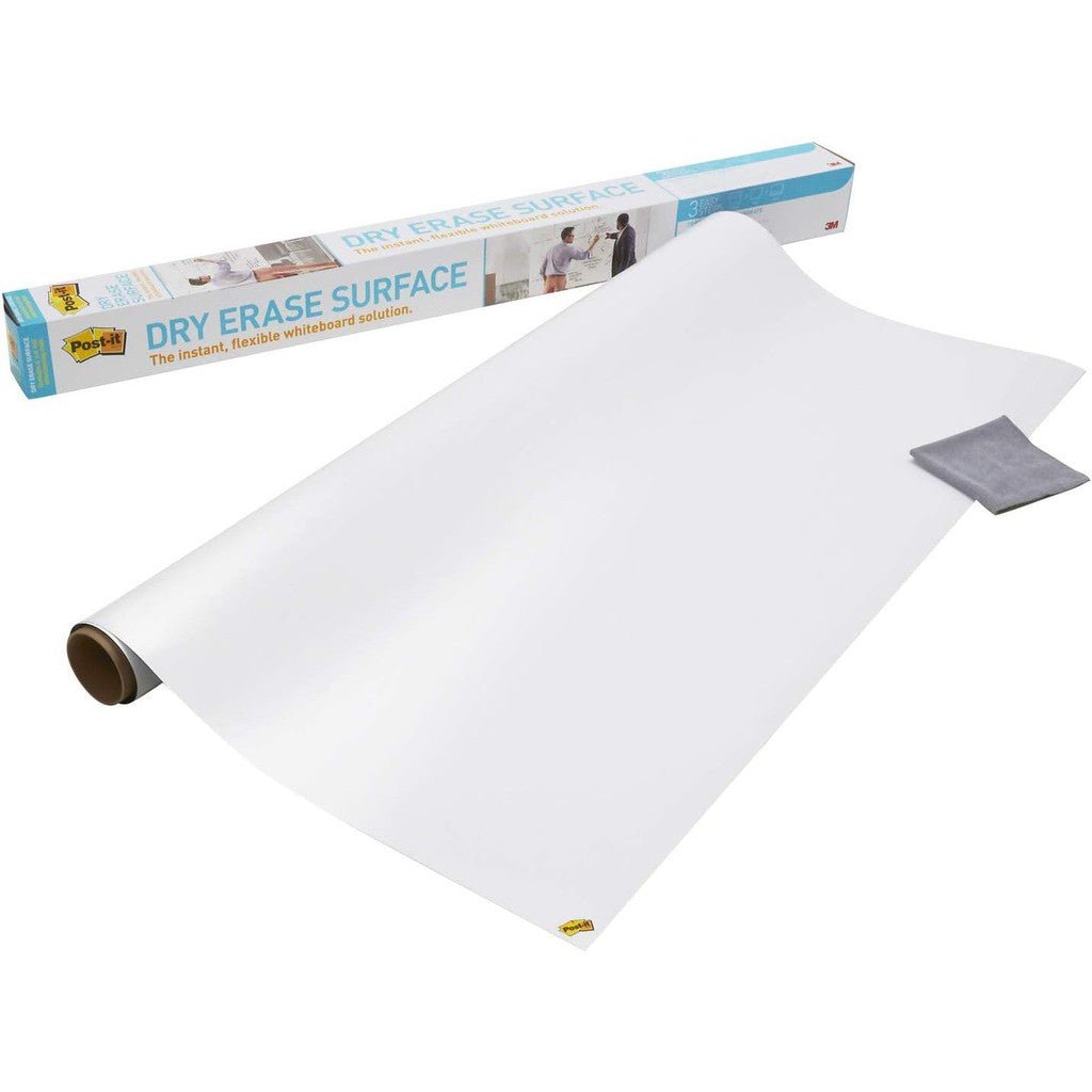 3M Post-it Super Sticky Dry Erase Whiteboard Film - 4 FT X 2 YD / 120 X 180 CM 3M