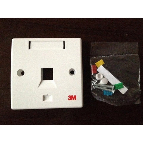 3M Single Corning Faceplate 3M