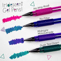 4 CT IRIDESCENT GEL PENS ColorWaves