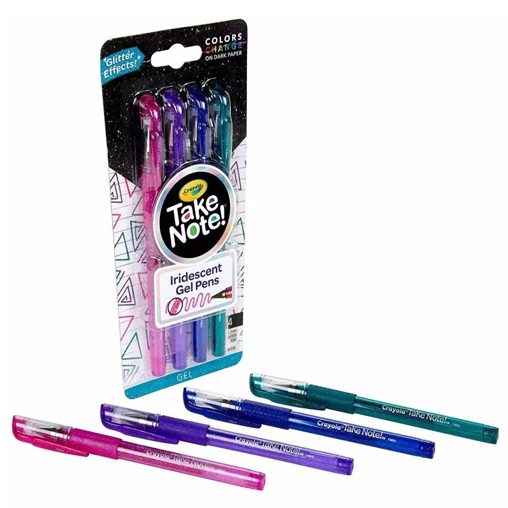 4 CT IRIDESCENT GEL PENS ColorWaves