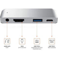 4 In 1 Usb Type C To Hdmi Hub For Ipad Pro - Silver ColorWaves