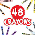 48 ct - Non - Peggable Crayons ColorWaves