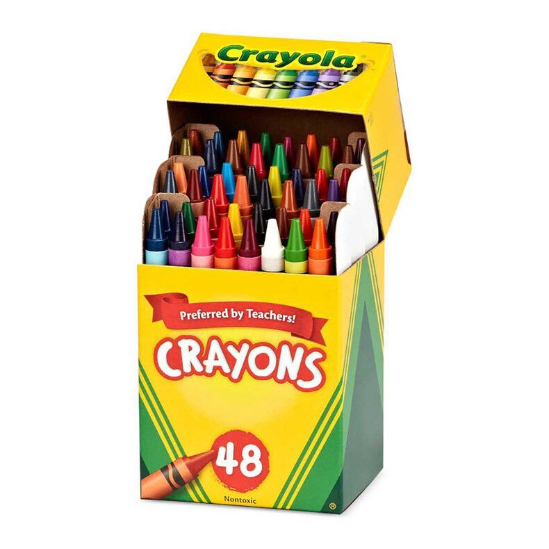 48 ct - Non - Peggable Crayons ColorWaves