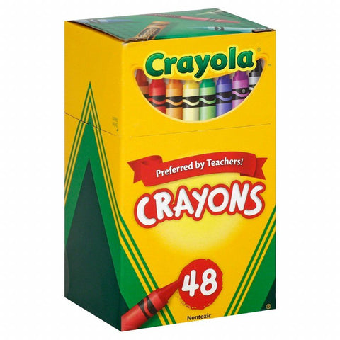 48 ct - Non - Peggable Crayons ColorWaves
