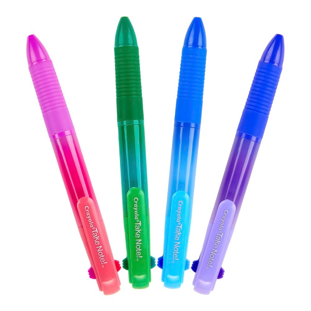 4CT. CRAYOLA WASHABLE GEL PEN SET ColorWaves