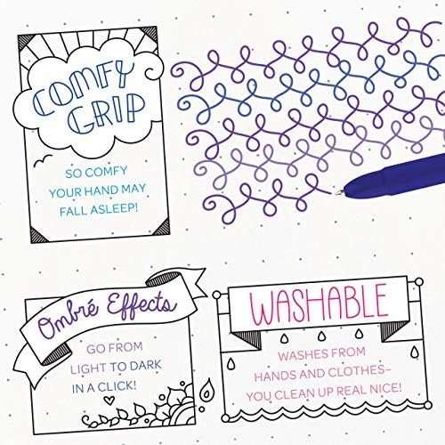 4CT. CRAYOLA WASHABLE GEL PEN SET ColorWaves