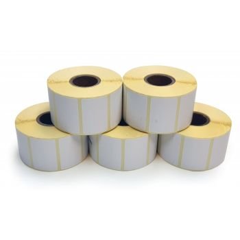 Barcode 50Mm × 25Mm Label Roll ( 1roll =1000 labels) ColorWaves