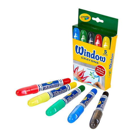 5 ct window Crayons ColorWaves
