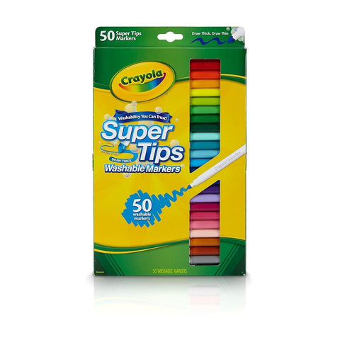 50 ct Washable Super Tips w/Si ColorWaves