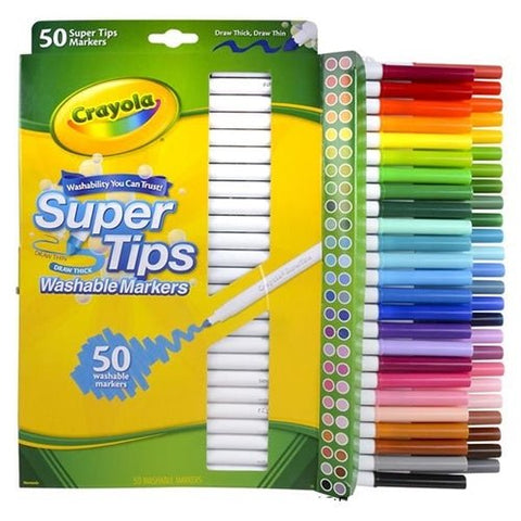 50 ct Washable Super Tips w/Si ColorWaves