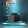 50,000mAh Power Bank Porodo Lara with Integrated Cables & Flashlight - Black Porodo