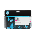 HP 738 130-ml Magenta DesignJet Ink Cartridge (498N6A) HP