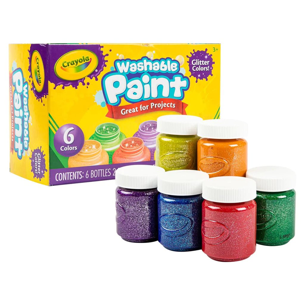 6 CT GLITTER PAINT SET ColorWaves