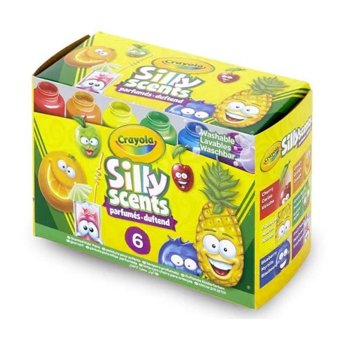 6 CT SILLY SCENTS WASHABLE KIDS PAINT ColorWaves