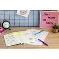 6 CT TAKE NOTE WASHABLE GEL PENS ColorWaves