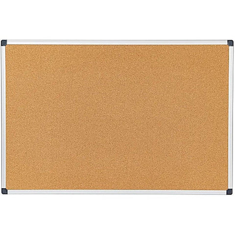 60 Cm X 90 Cm Double Sided Cork Bulletin Board ColorWaves