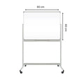 Double Sided Magnetic White Boards With Stand - 60x90cm (without installation) ColorWaves