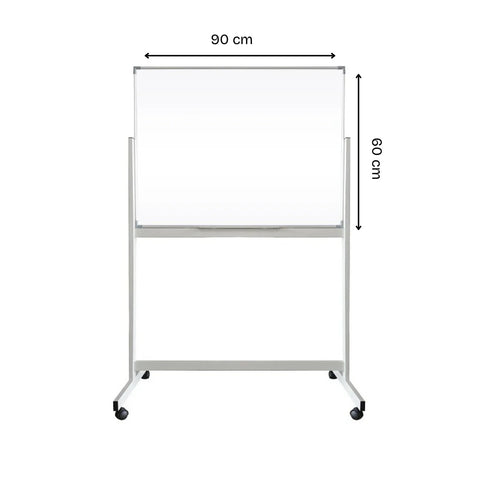 Double Sided Magnetic White Boards With Stand - 60x90cm (without installation) ColorWaves