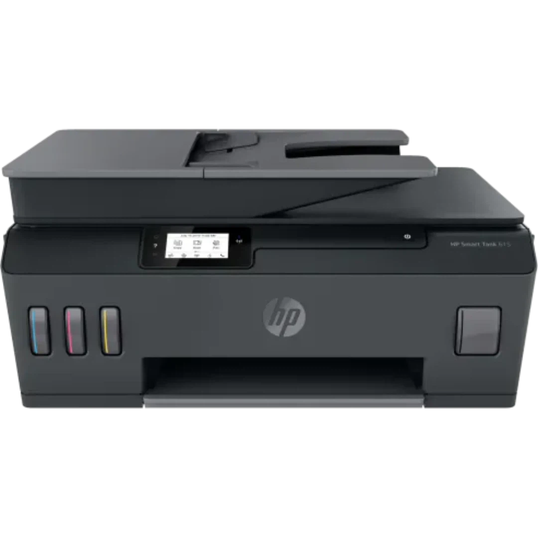 HP Smart Tank 615 Wireless AIO - 11ppm / 4800dpi / A4 / USB / Wi-Fi / FAX / Bluetooth / Color Inkjet - Printer HP
