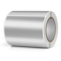 Silver Polyester Labels 75Mm X 50Mm ColorWaves