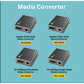 TP-Link (MC200CM) Gigabit Multi-Mode Media Converter - UPC / LAN TP-Link