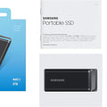 SAMSUNG 2TB External SSD T5 EVO Portable Grey MU-PH2T0S Samsung