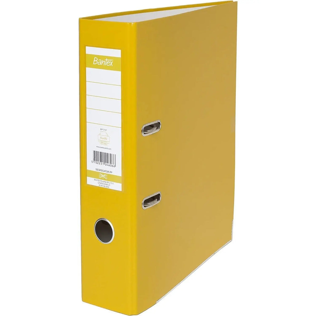 PVC Box File Broad Yellow ColorWaves