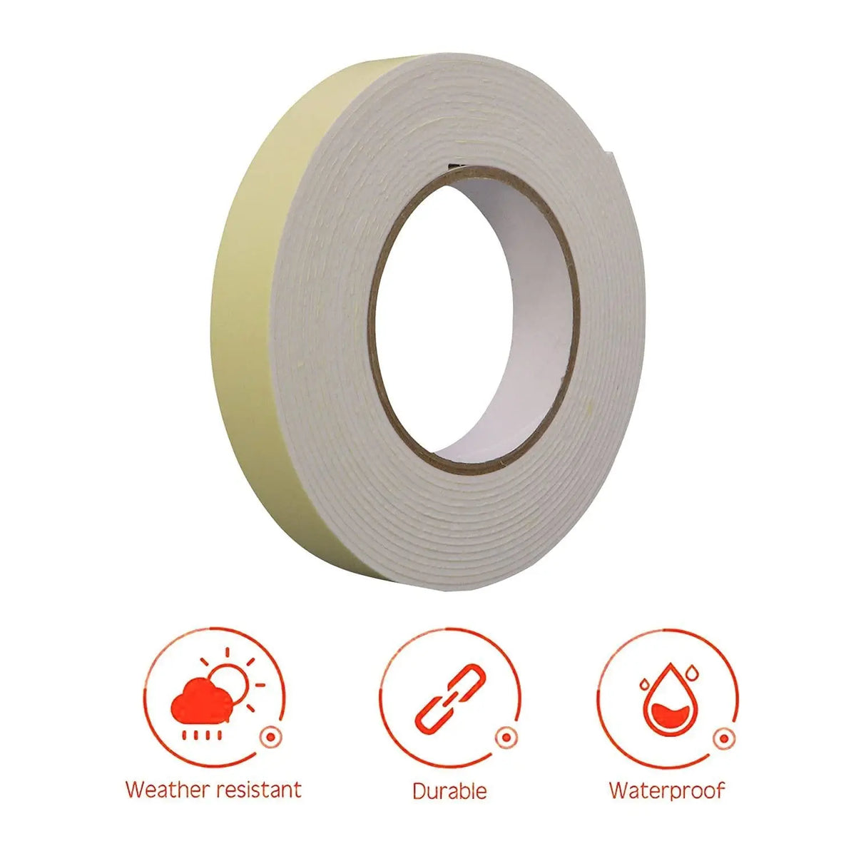 Double Sided Tape White 24mm x 24Y ColorWaves