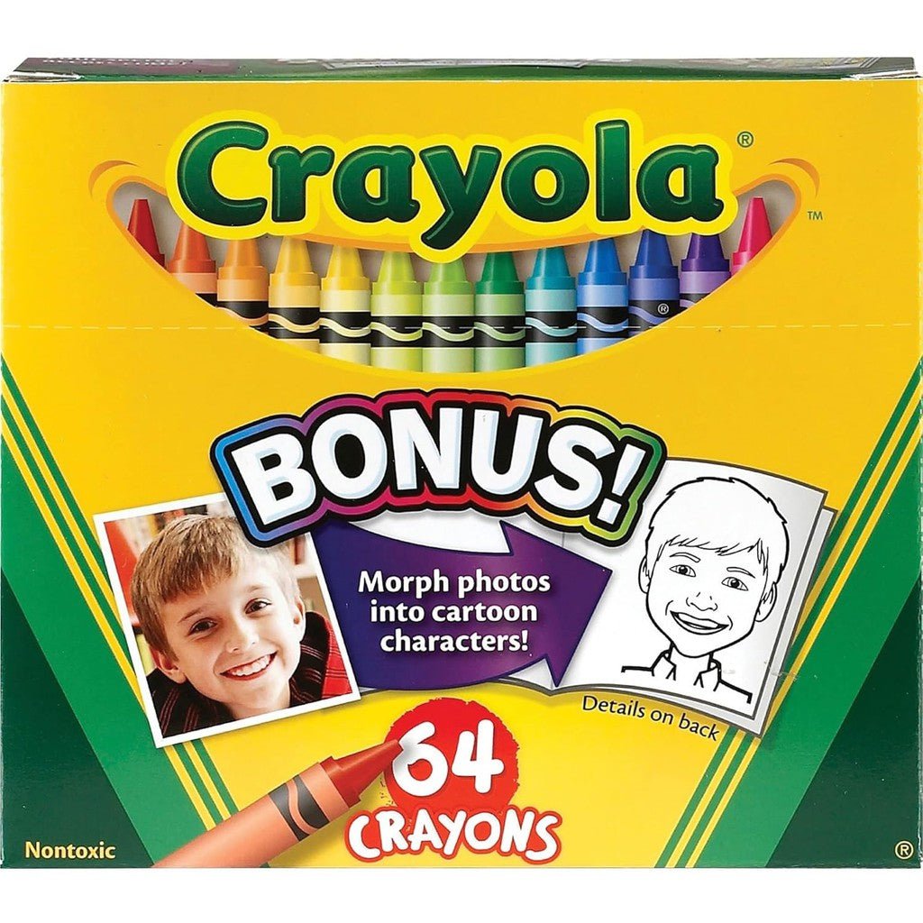64 ct - Non - Paggable Crayon Colors ColorWaves