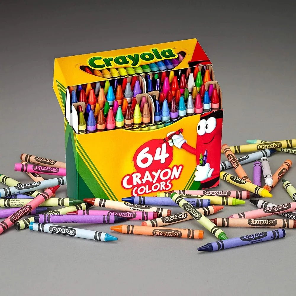 64 ct - Non - Paggable Crayon Colors ColorWaves